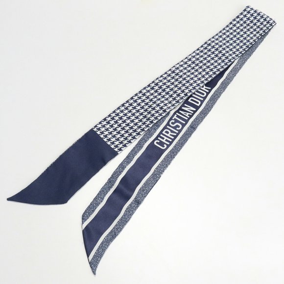 Christian Dior Mitzah Scarf 30 Montaigne 15MON106I601 Muffler Silk/Silk 100% ... - Picture 7 of 7